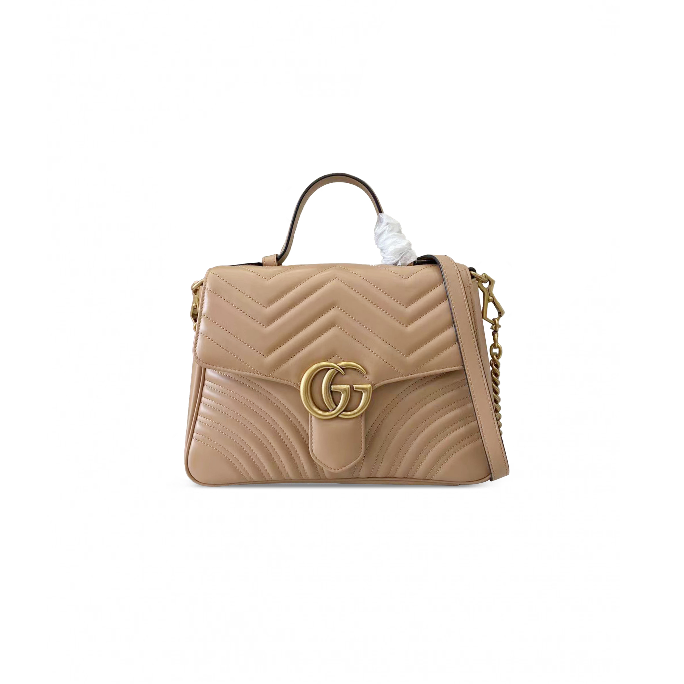 GUCCI GG MARMONT MEDIUM TOP HANDLE BAG ‎‎‎498110 (27*19*10.5cm)